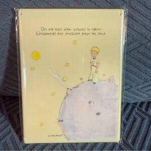 New Foldable Le Petit Prince Mirror Collectible From Hakone Museum Japan 5.5”x4”